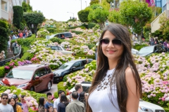Mansi Shah Crooked Lombard street San Francisco Portrait shoot Yash Doshi Photography