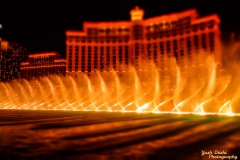 Las Vegas Bellagio fountain Landscape Yash Doshi Photography