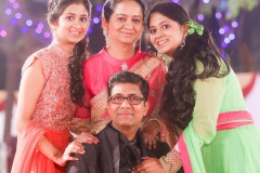 Indian Family in Wedding Reception Wedding Photography